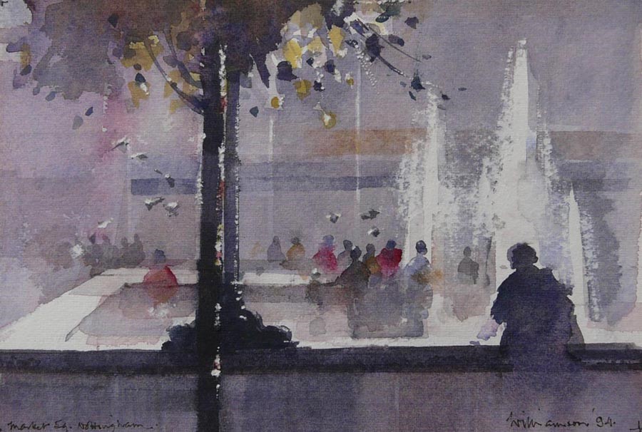 Market Square Nottingham Lawrie Williamson