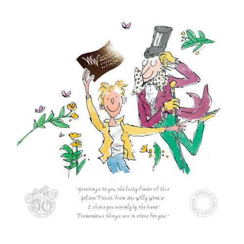 Charlie & the Chocolate Factory 50th Anniversary Edition Quentin Blake