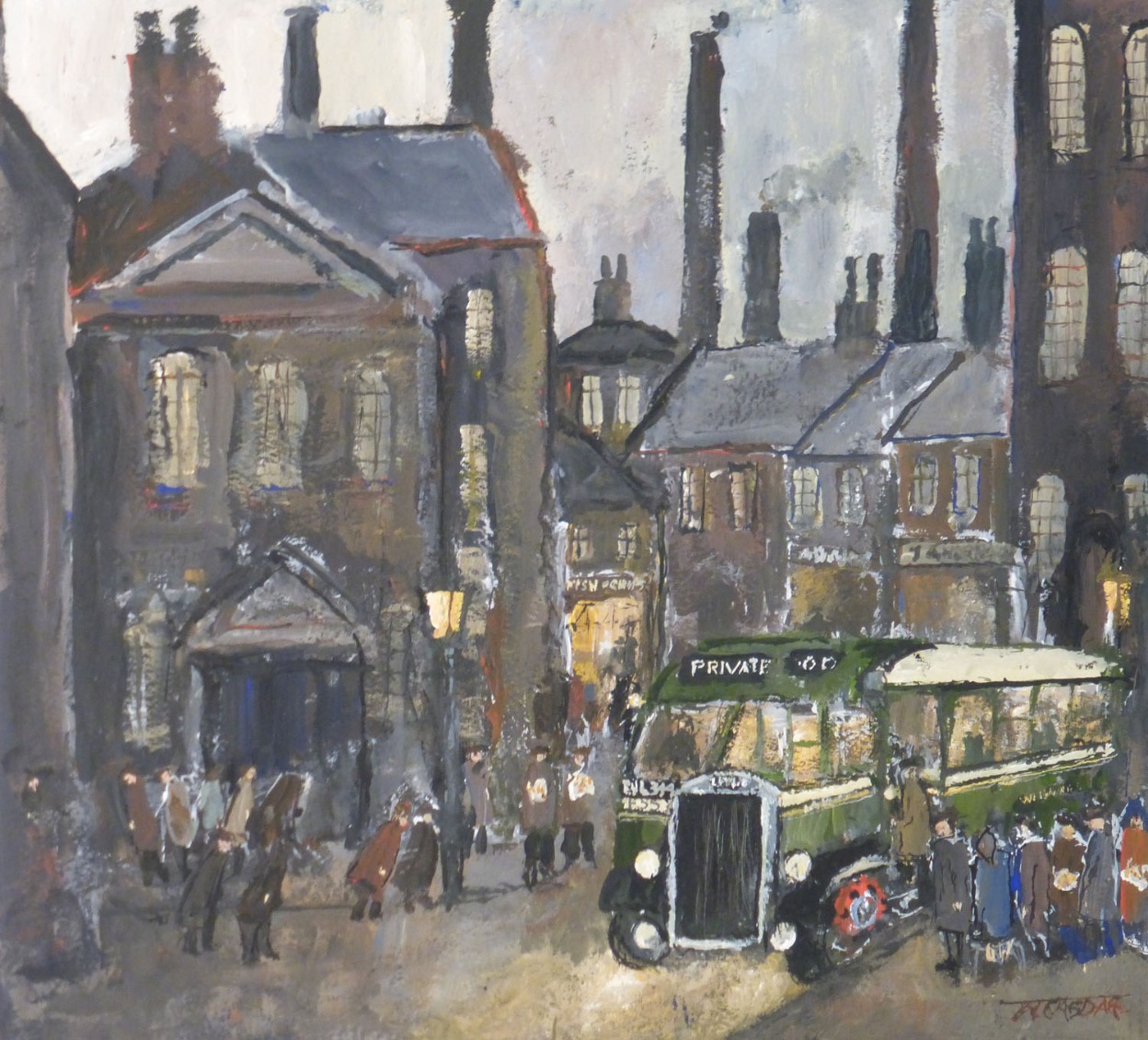 Queuing Up Malcolm Teasdale