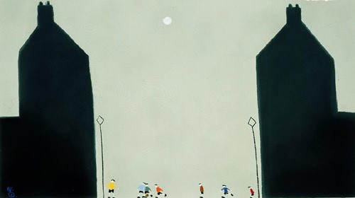 Game on the Street Mackenzie Thorpe