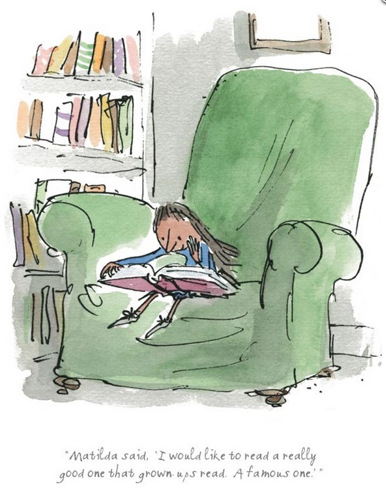 I would like to read a really good one Quentin Blake