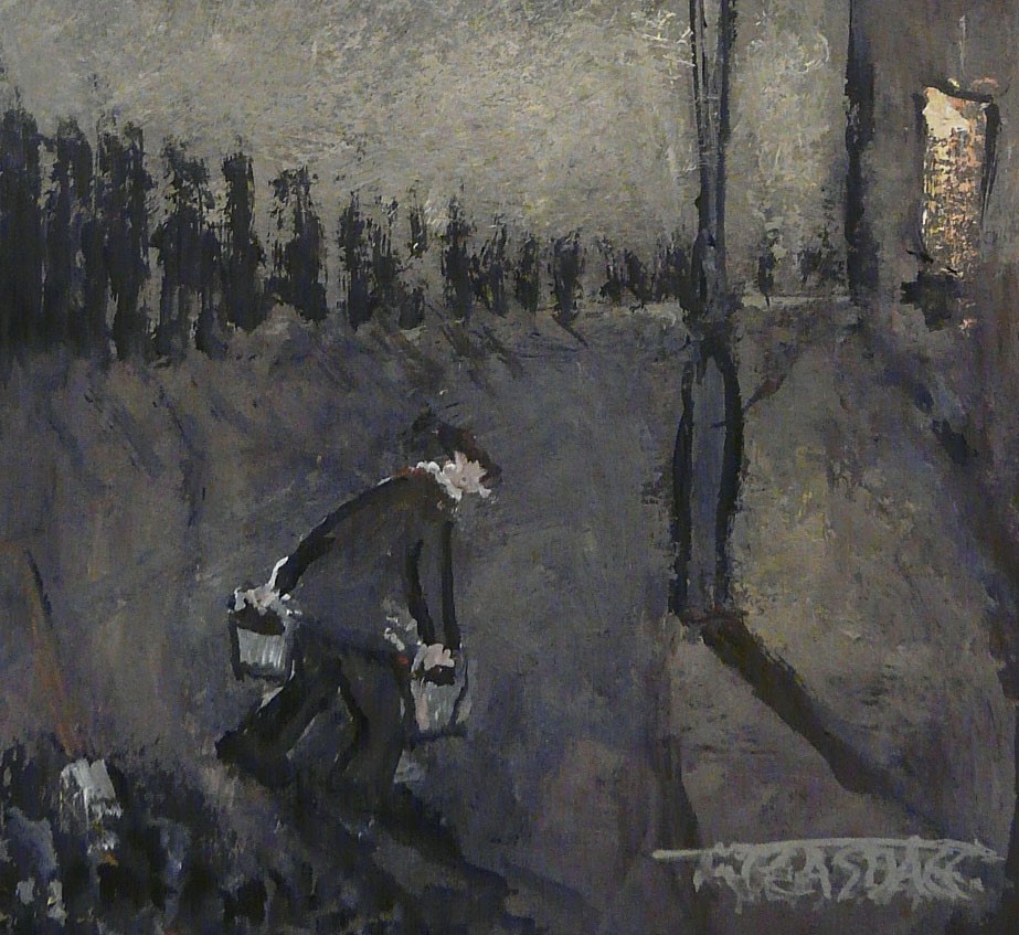 Stocking up Malcolm Teasdale