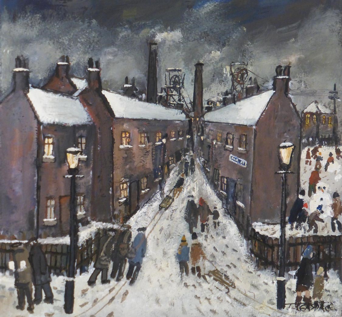 Snowman Malcolm Teasdale