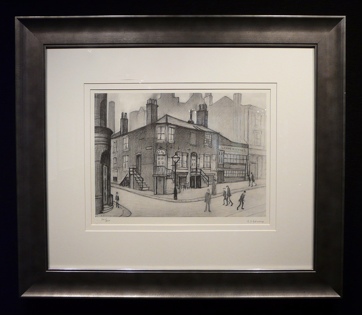 Great Ancoats Street (signed) LS Lowry
