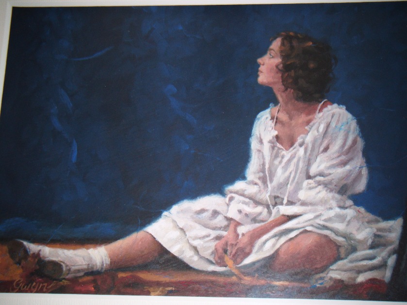Lucy in the Candlelit Room Gwyn Jones