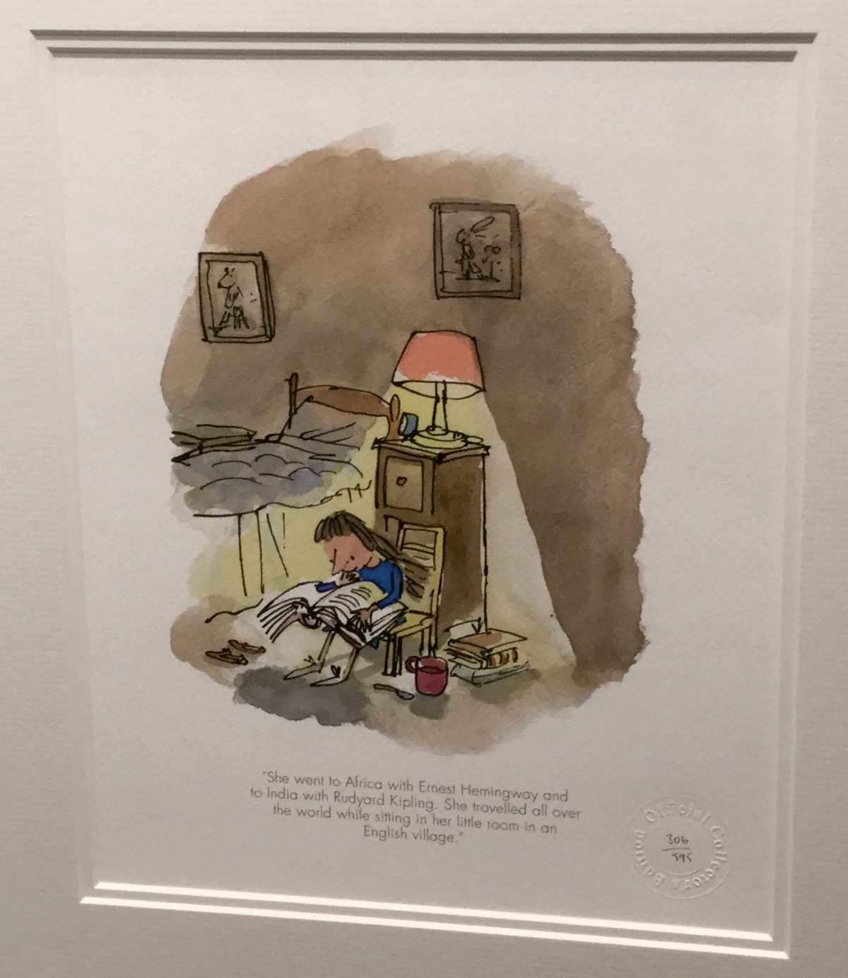 She Travelled all over the World Quentin Blake