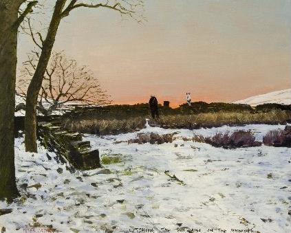 Watching The Sun Rise In The Pennines Peter Brook