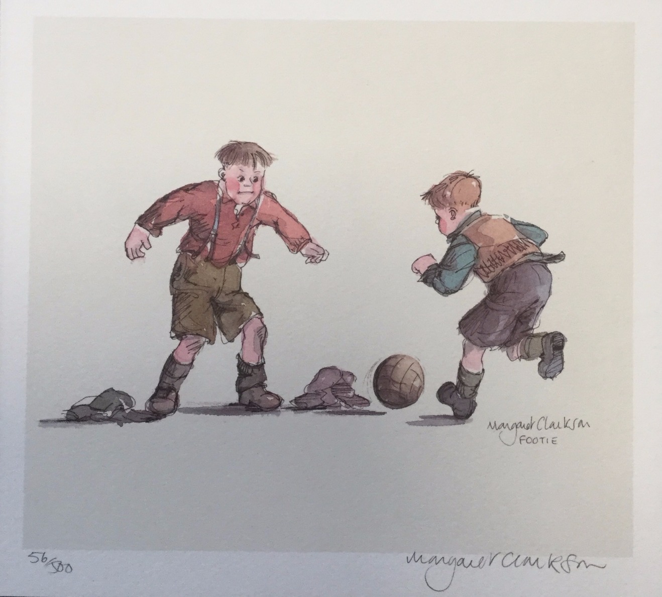 Footie Margaret Clarkson
