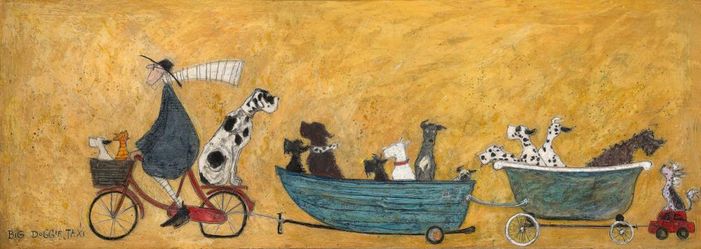 Big Doggie Taxi Sam Toft