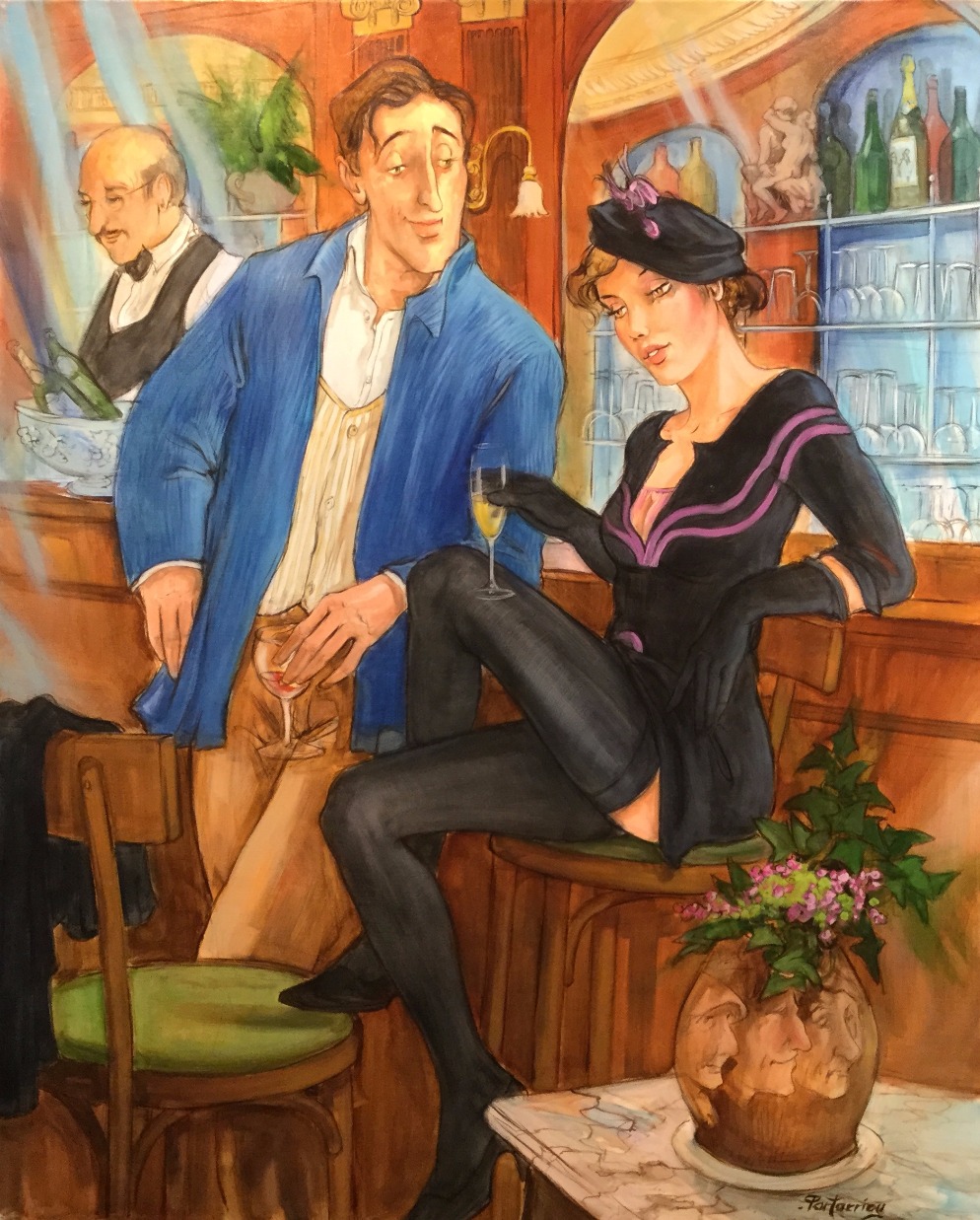 Rencontre au Bar (Meeting at the Bar) Partarrieu