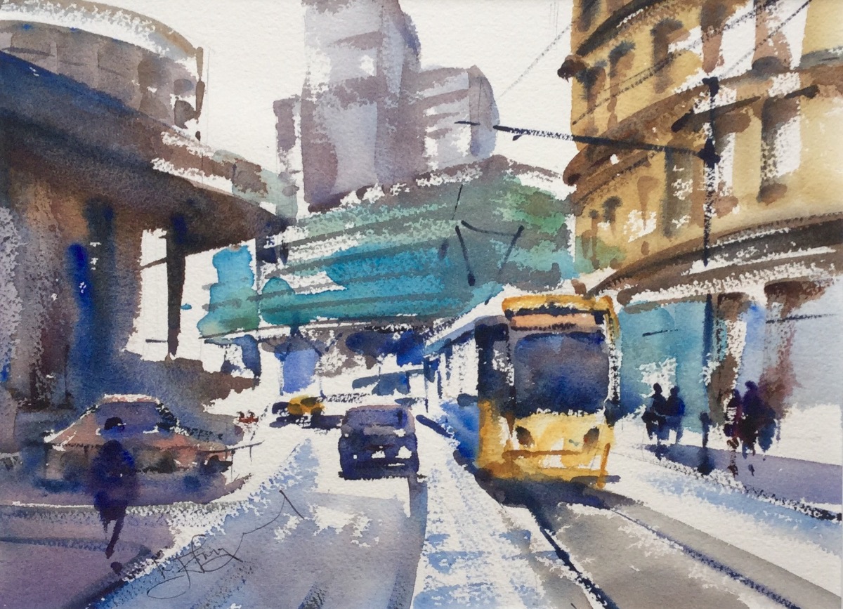 Shudehill Trams Trevor Lingard