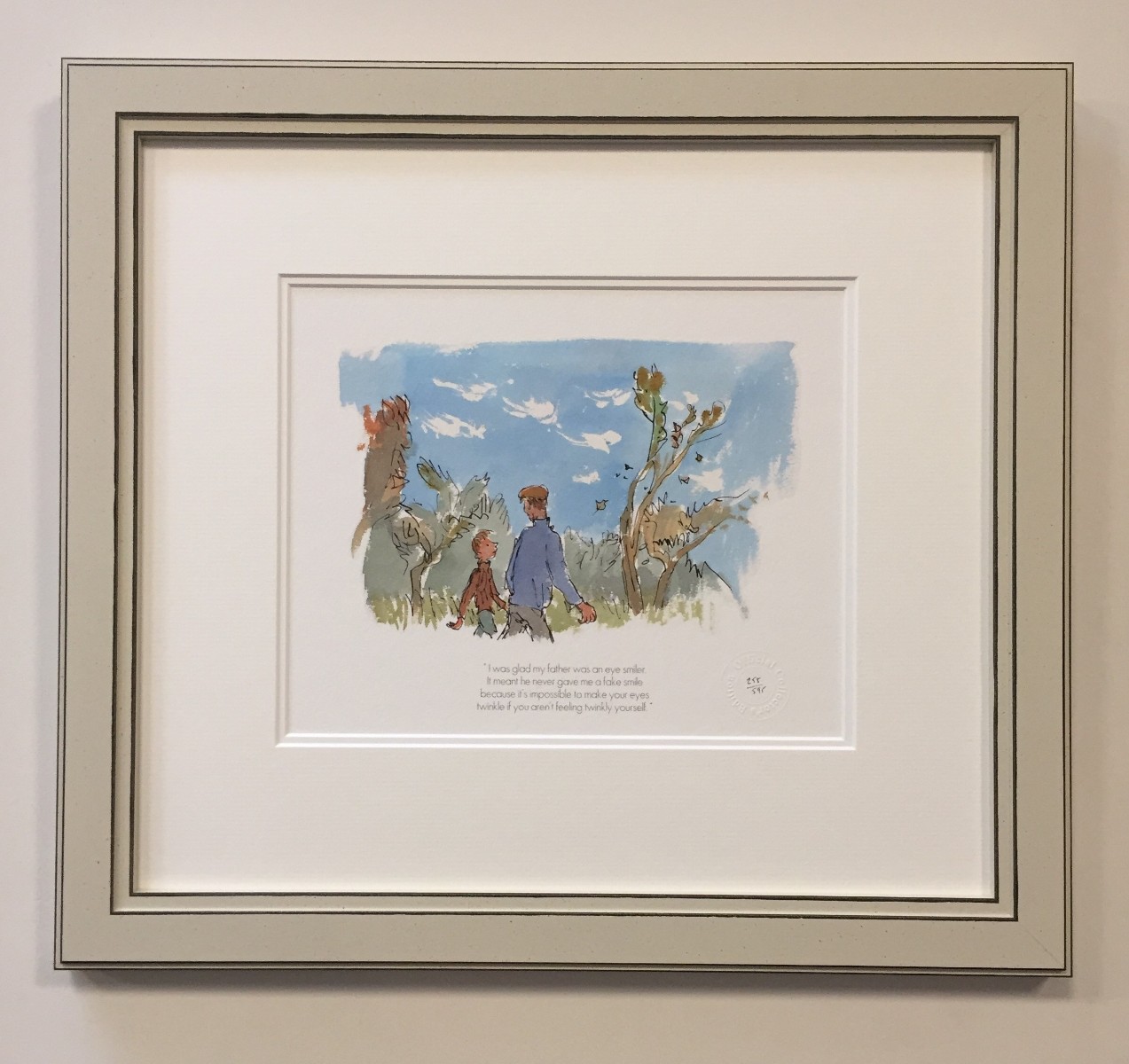 I was glad my Father.... Quentin Blake