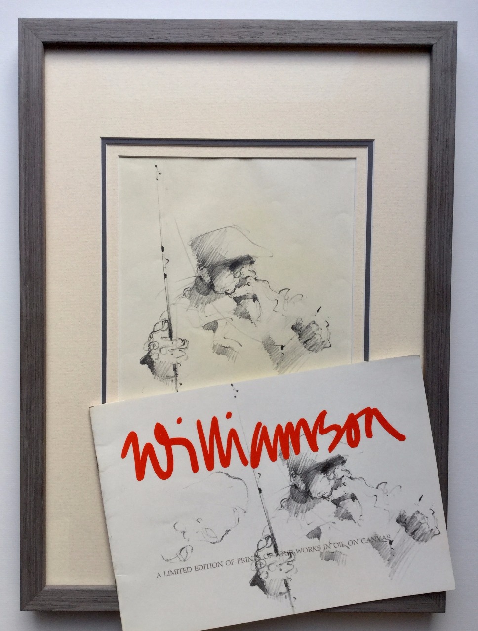 Fishing Sketch Lawrie Williamson