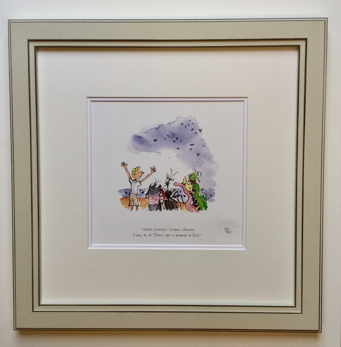 Action Stations! - James Shouted Quentin Blake