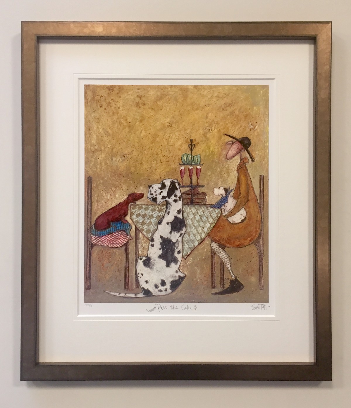 Pass the Cake Artists Proof (Remarque) Sam Toft
