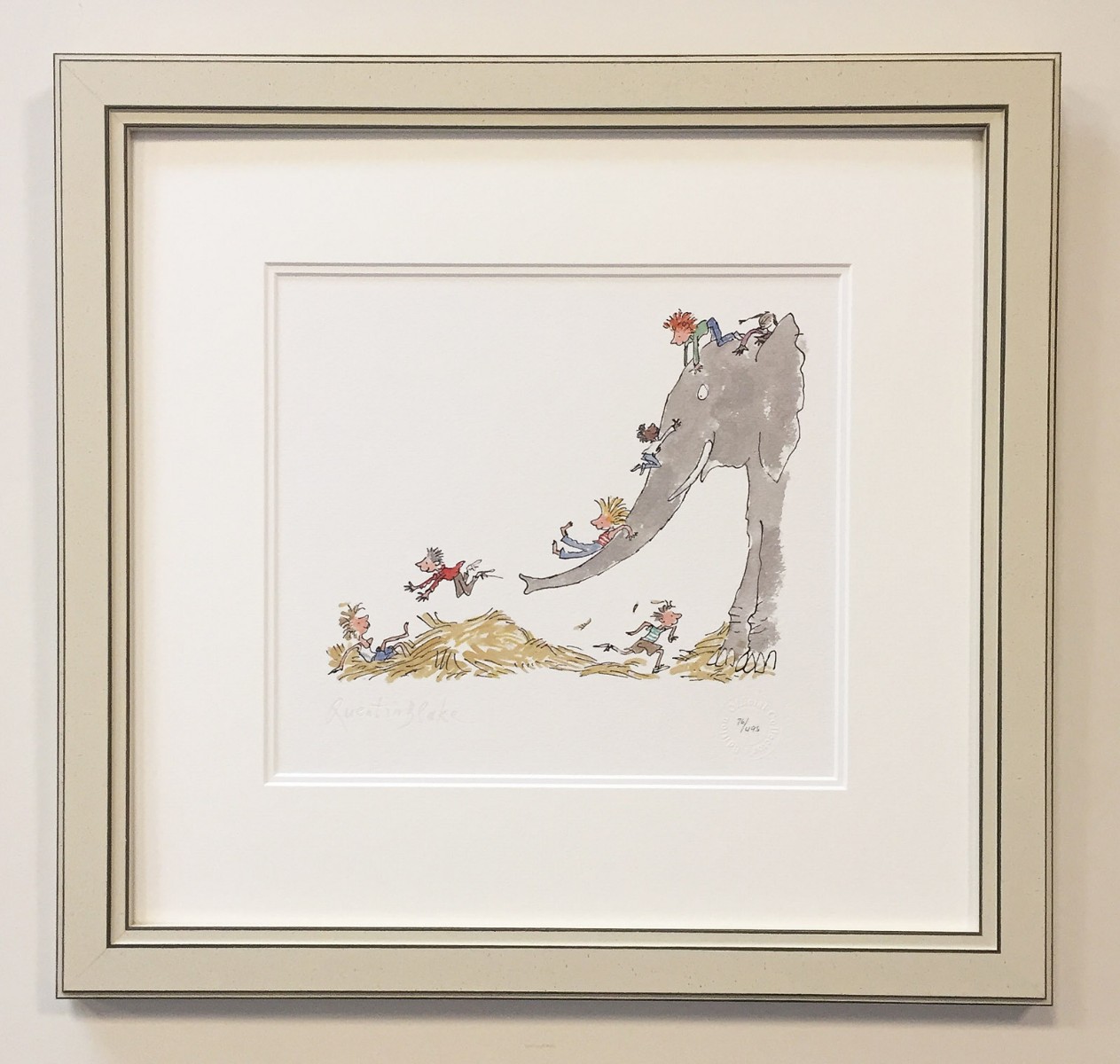 It's Large and Grey and Lots of Fun Quentin Blake