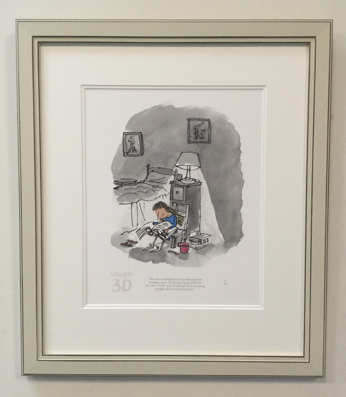 Matilda 30th - Her Own Small Bedroom Quentin Blake