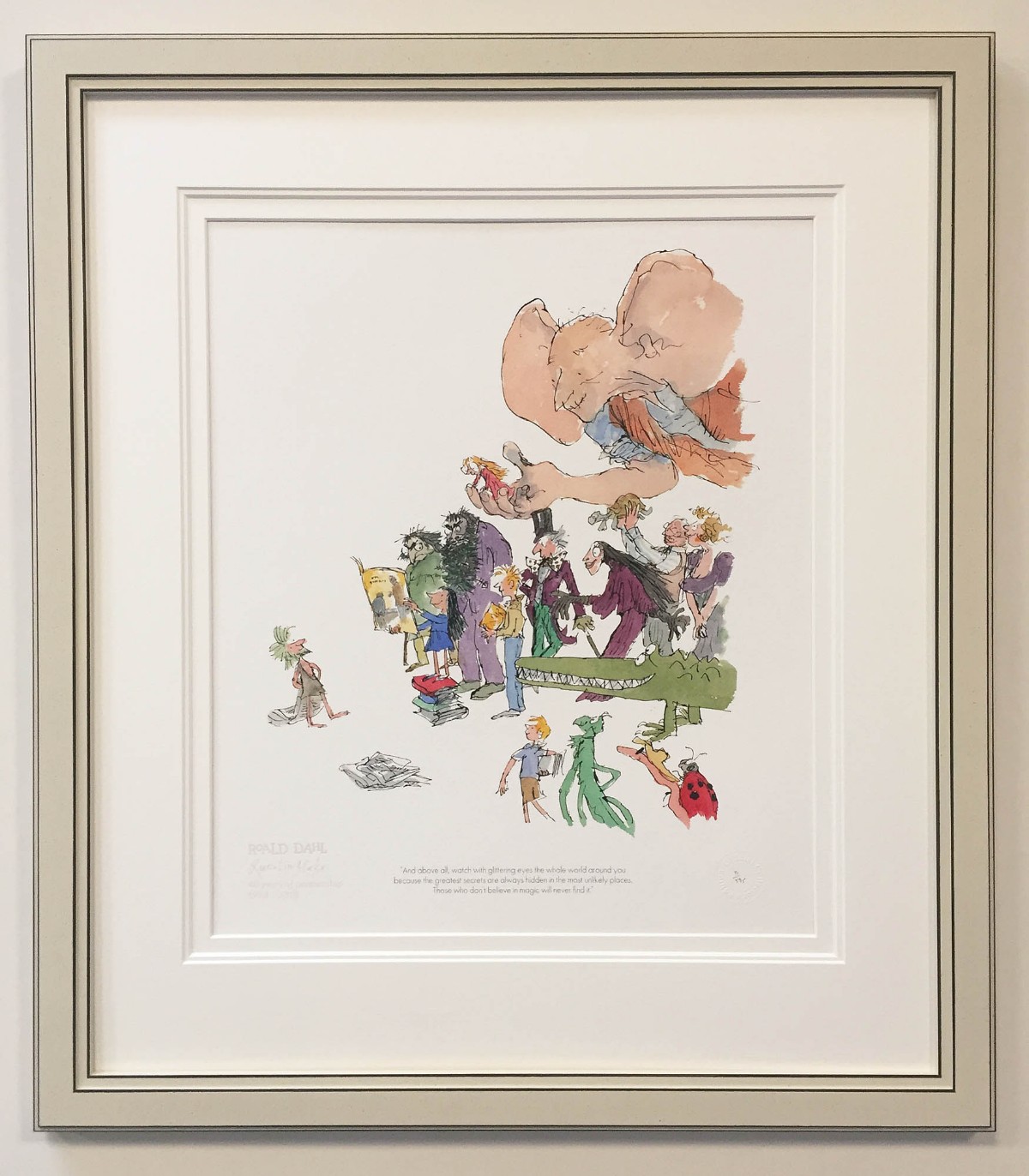 40th Anniversary Roald Dahl and Quentin Blake Quentin Blake