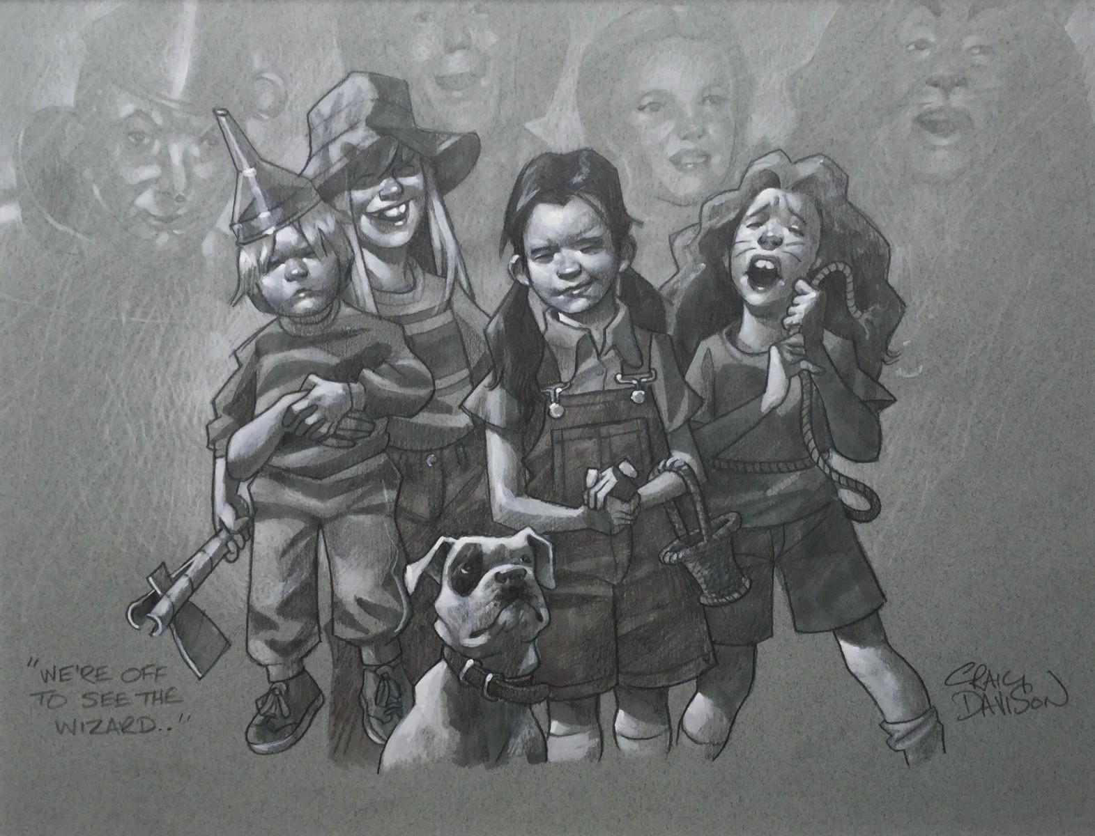 We're off to see the Wizard Craig Davison