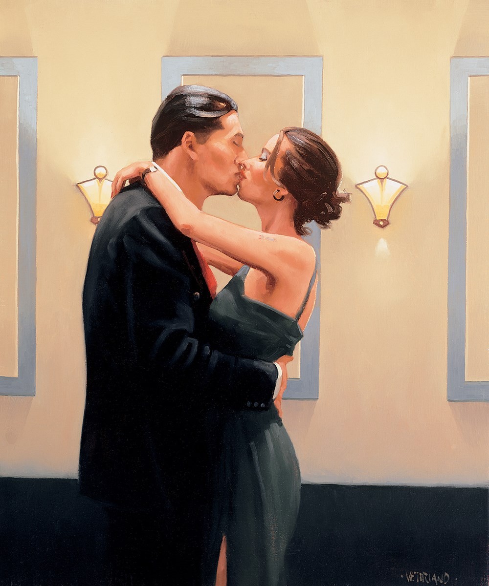 Betrayal - First Kiss Jack Vettriano