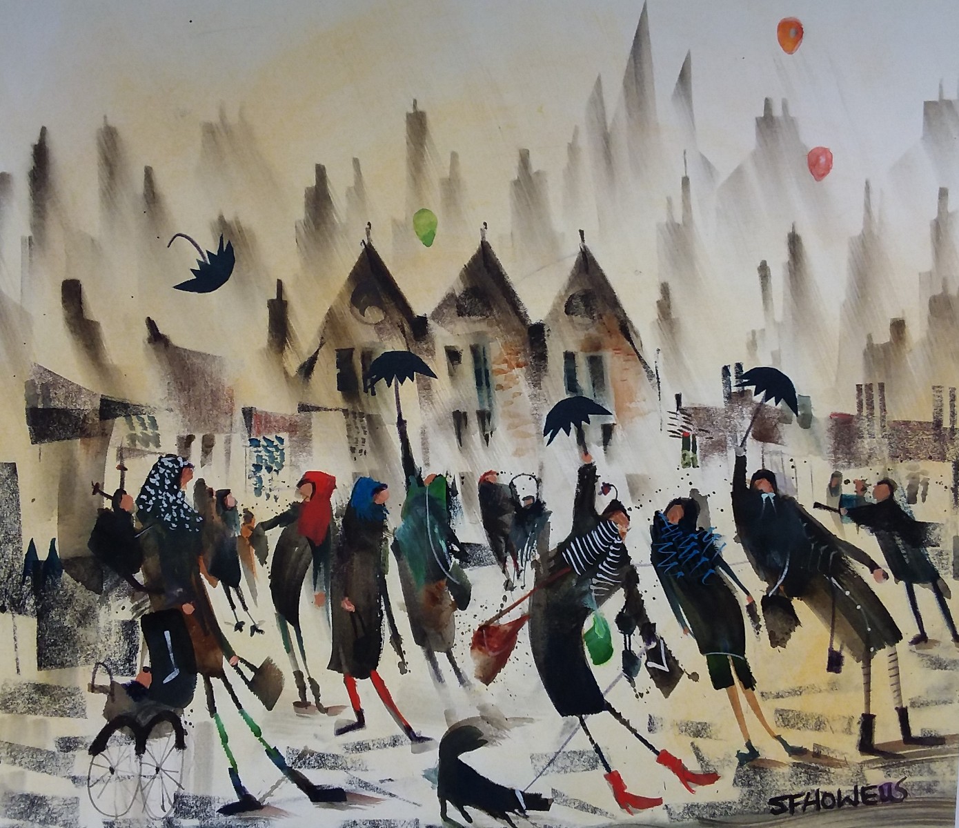 School pickup Sue Howells