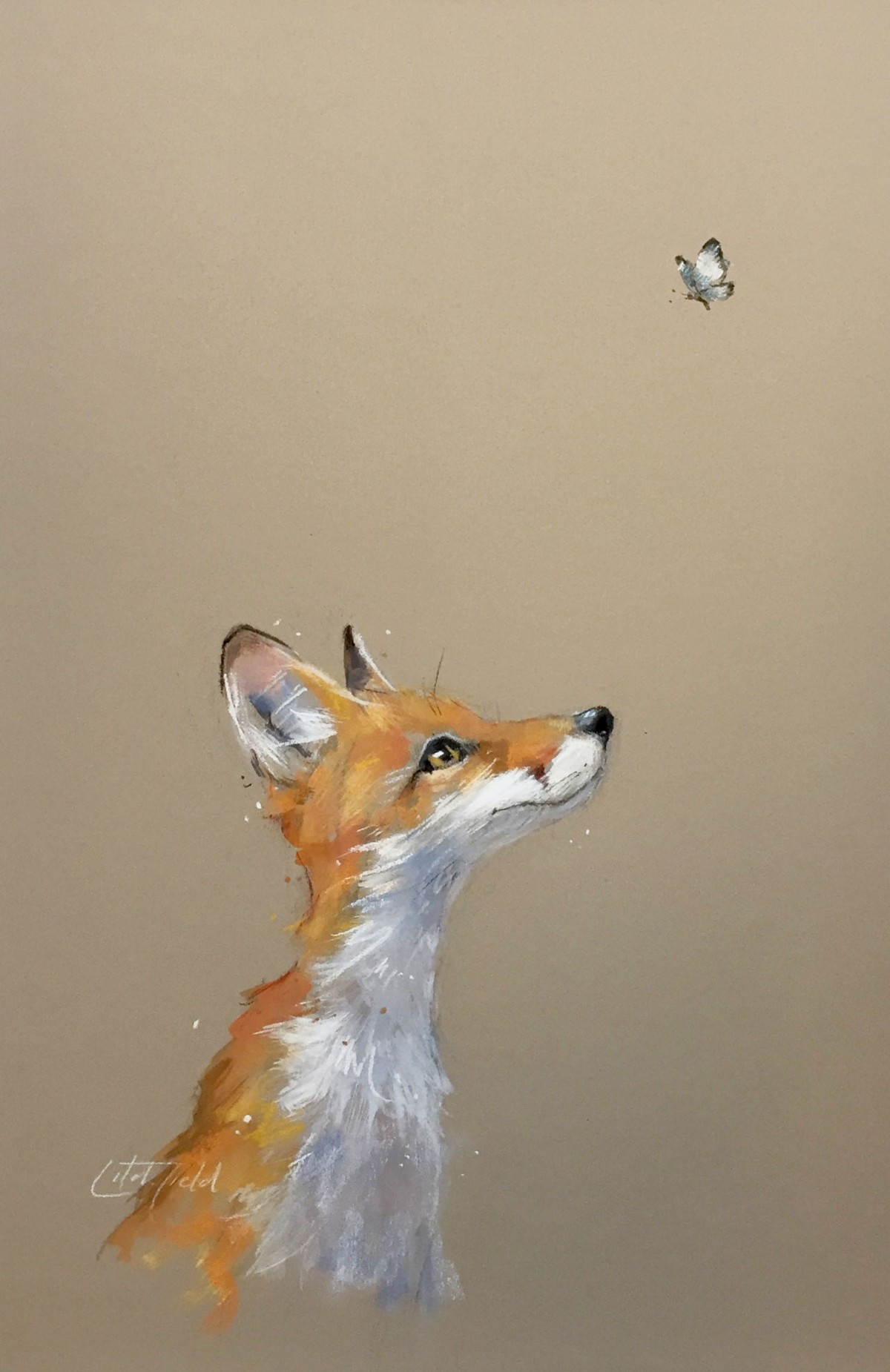 Fox and Butterfly Nicky Litchfield