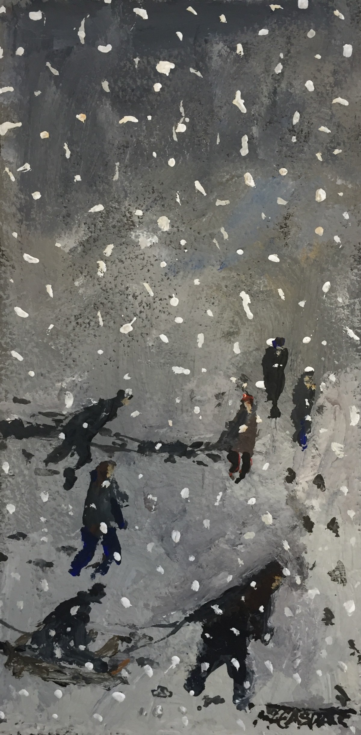 Caught in a Blizzard Malcolm Teasdale