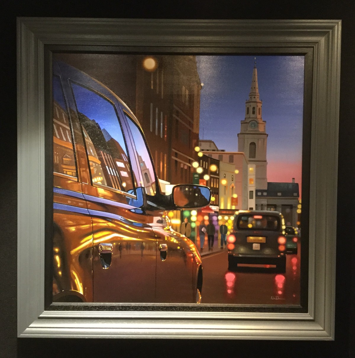 London Dusk Reflections Neil Dawson