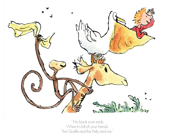 No Book Ever Ends Quentin Blake