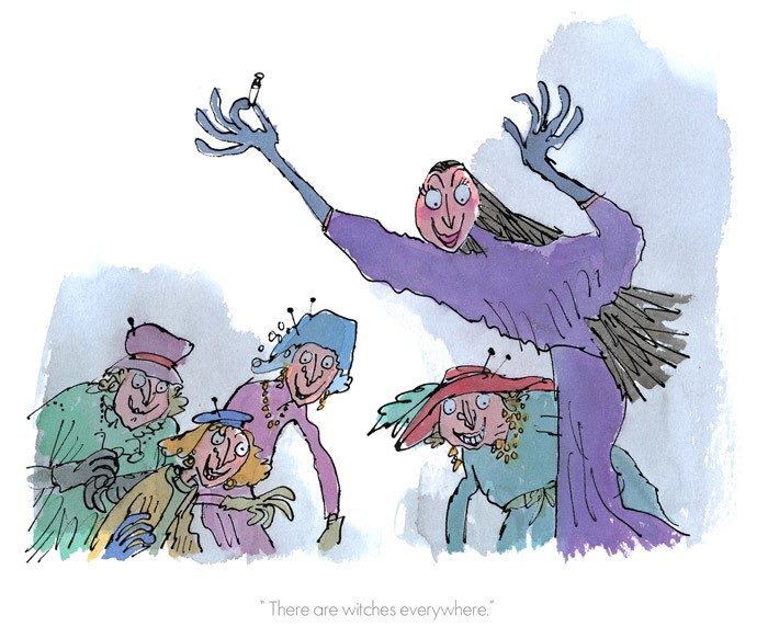 There are Witches Everywhere Quentin Blake