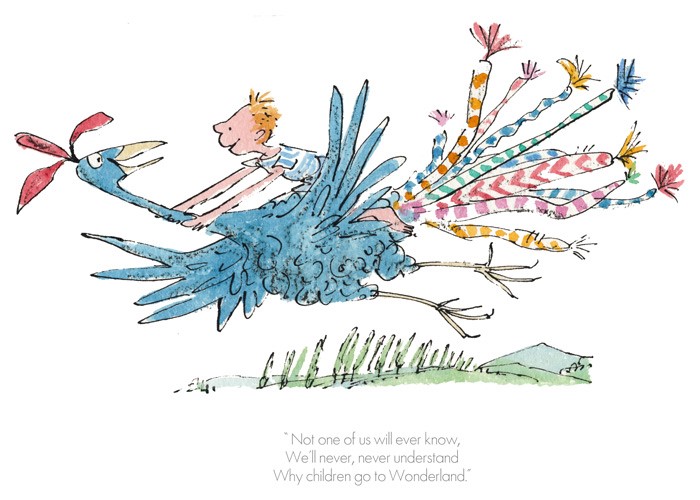 Why Children go to Wonderland Quentin Blake