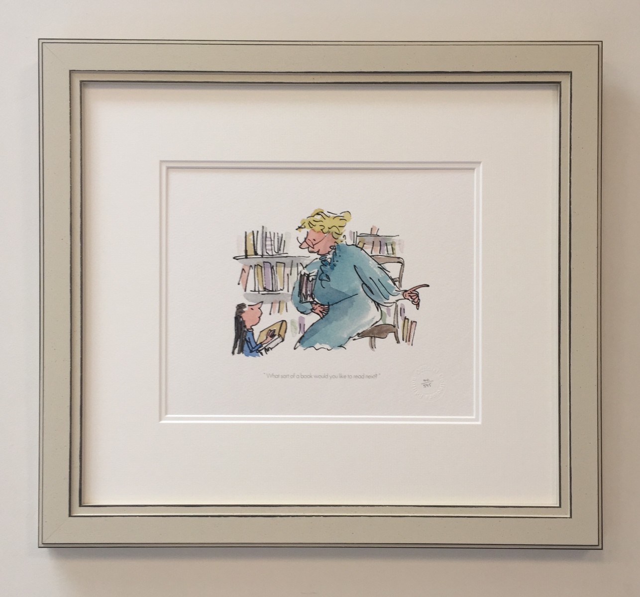 What sort of book would you like to read? Quentin Blake
