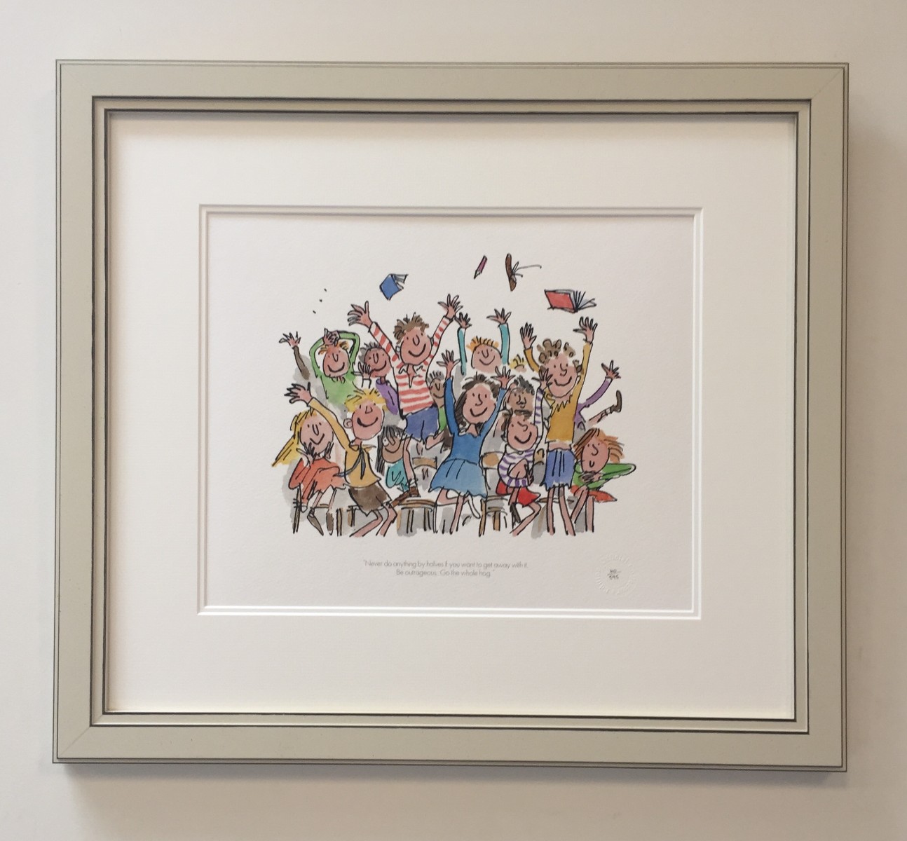 Never do Anything by Halves Quentin Blake