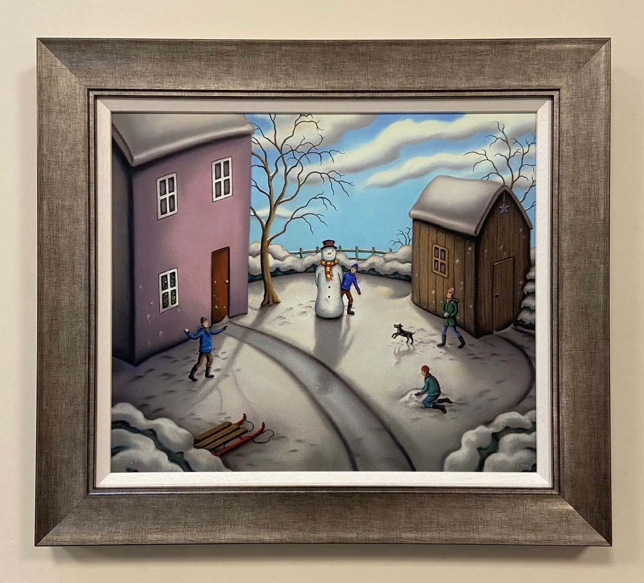 A Snowman's Story (canvas) Paul Horton