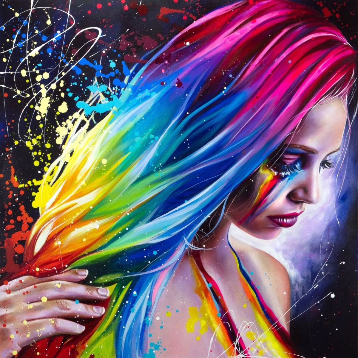 Rainbow Tears Emma Grzonkowski