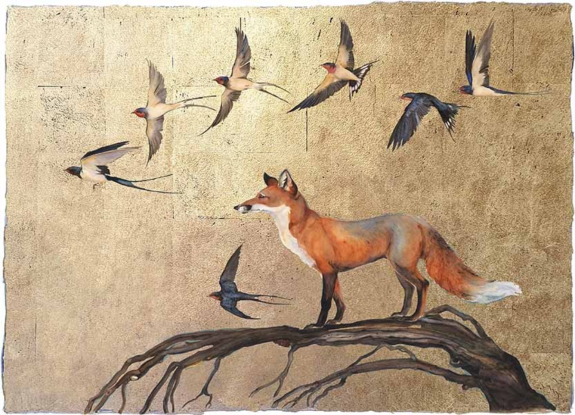 Summer Swallows and the Fox of Autumn Jackie Morris