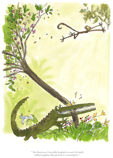 His Teeth Rattled Together Quentin Blake