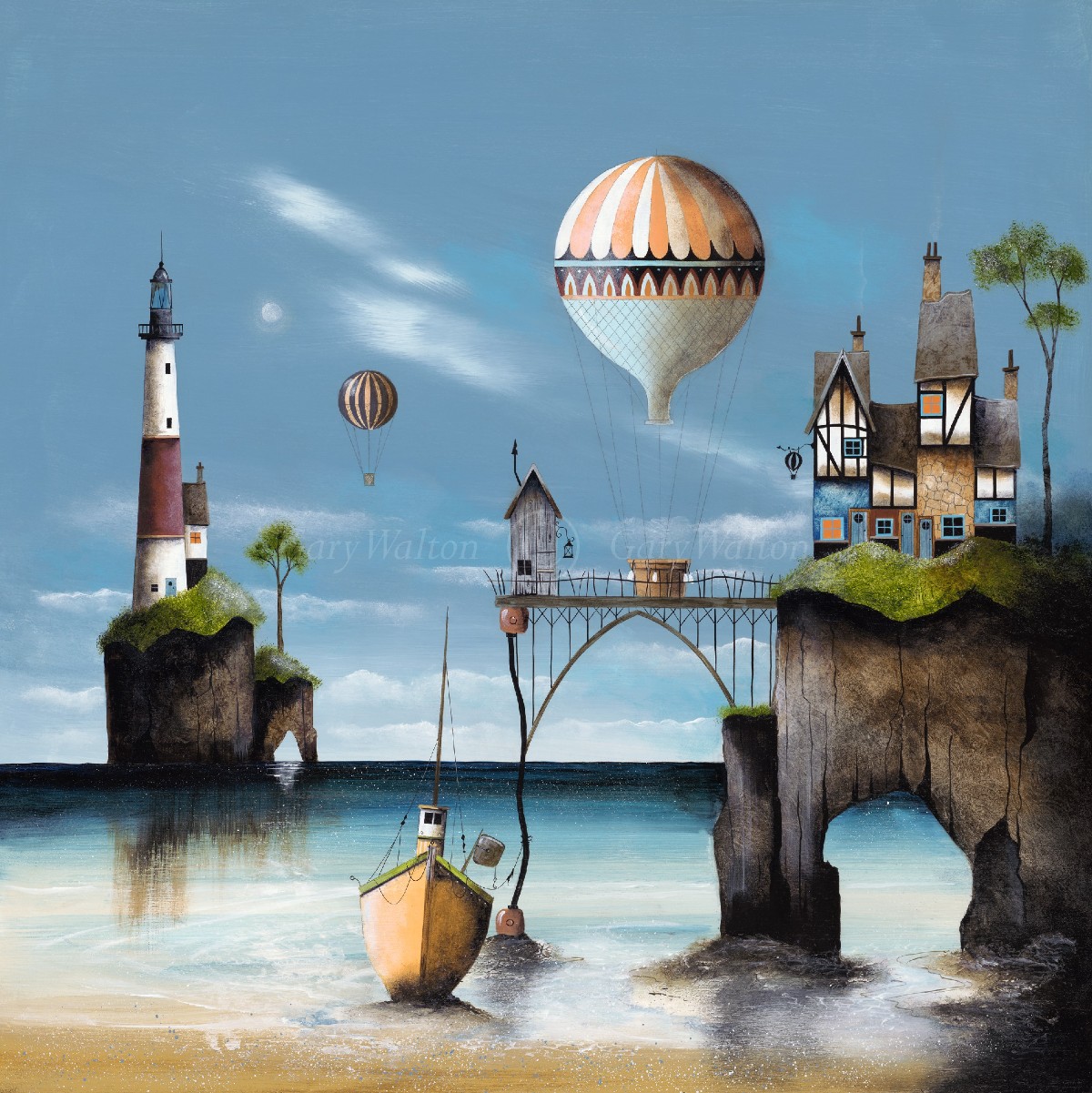 Balloon Cottages Gary Walton